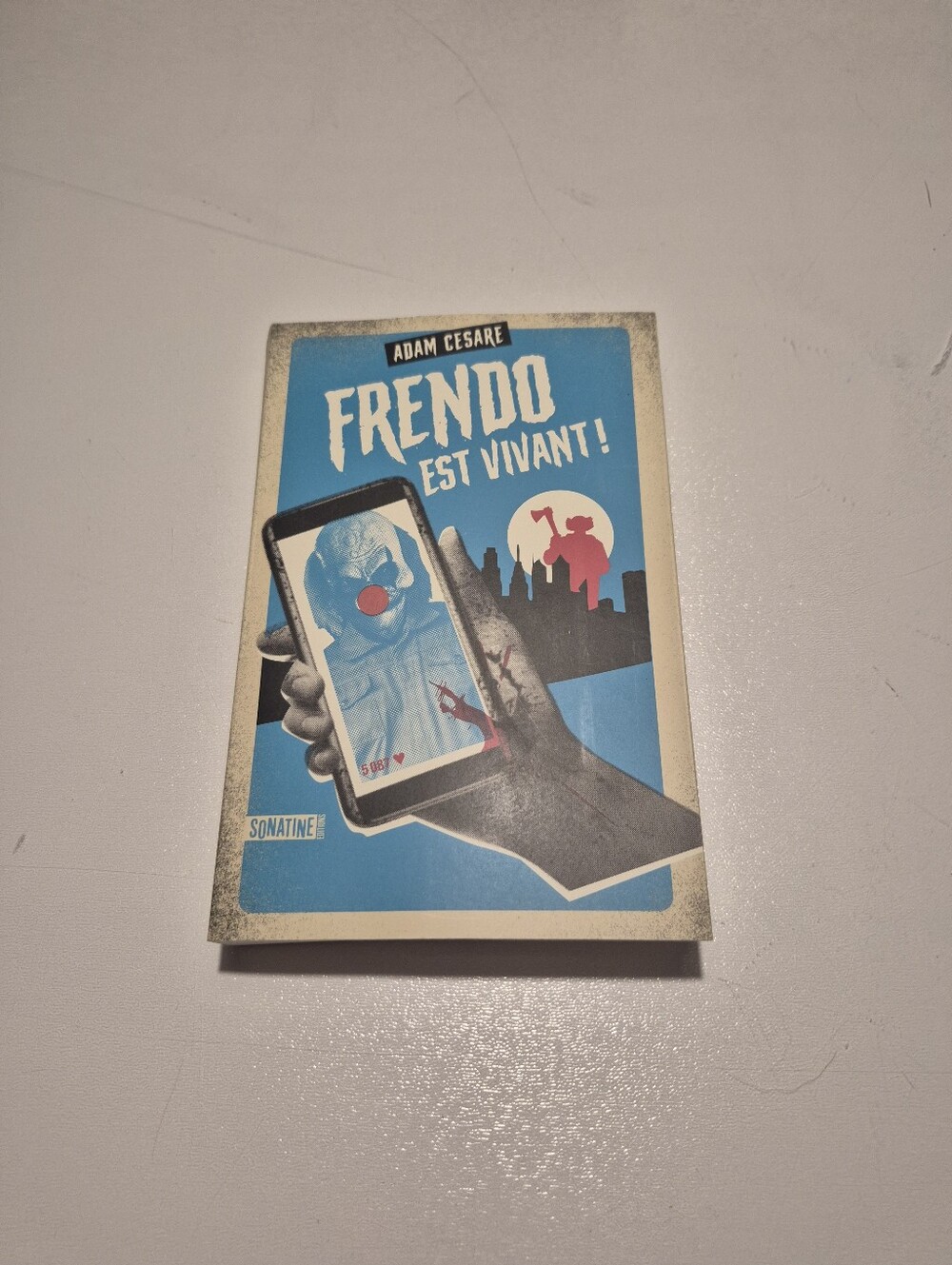 Frendo Est Vivant! Paperback Book - Blue Cover